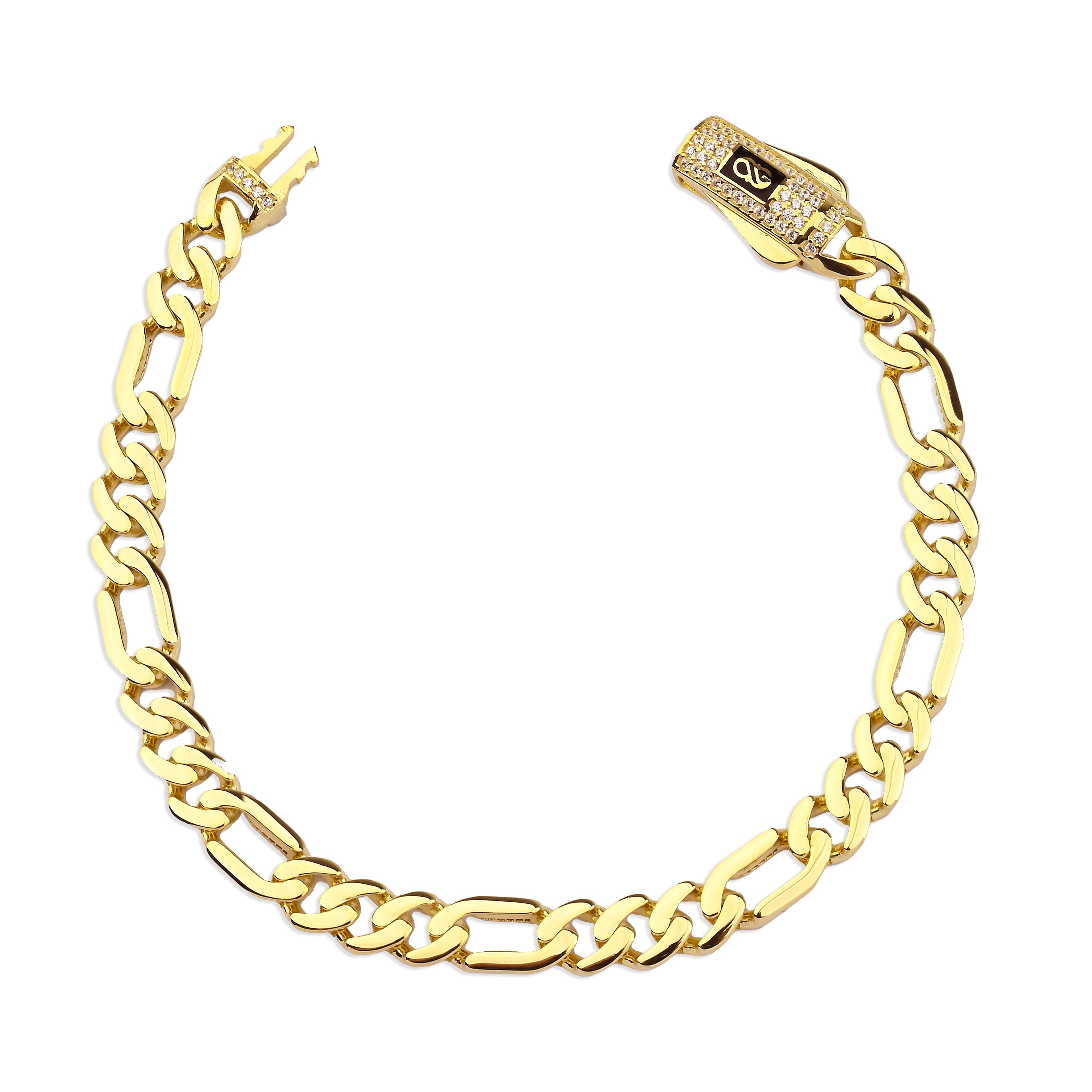 Men's 9mm Cuban Chain Bracelet | Allegro Chain