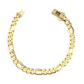 Men's Figaro Chain Bracelet 13 mm