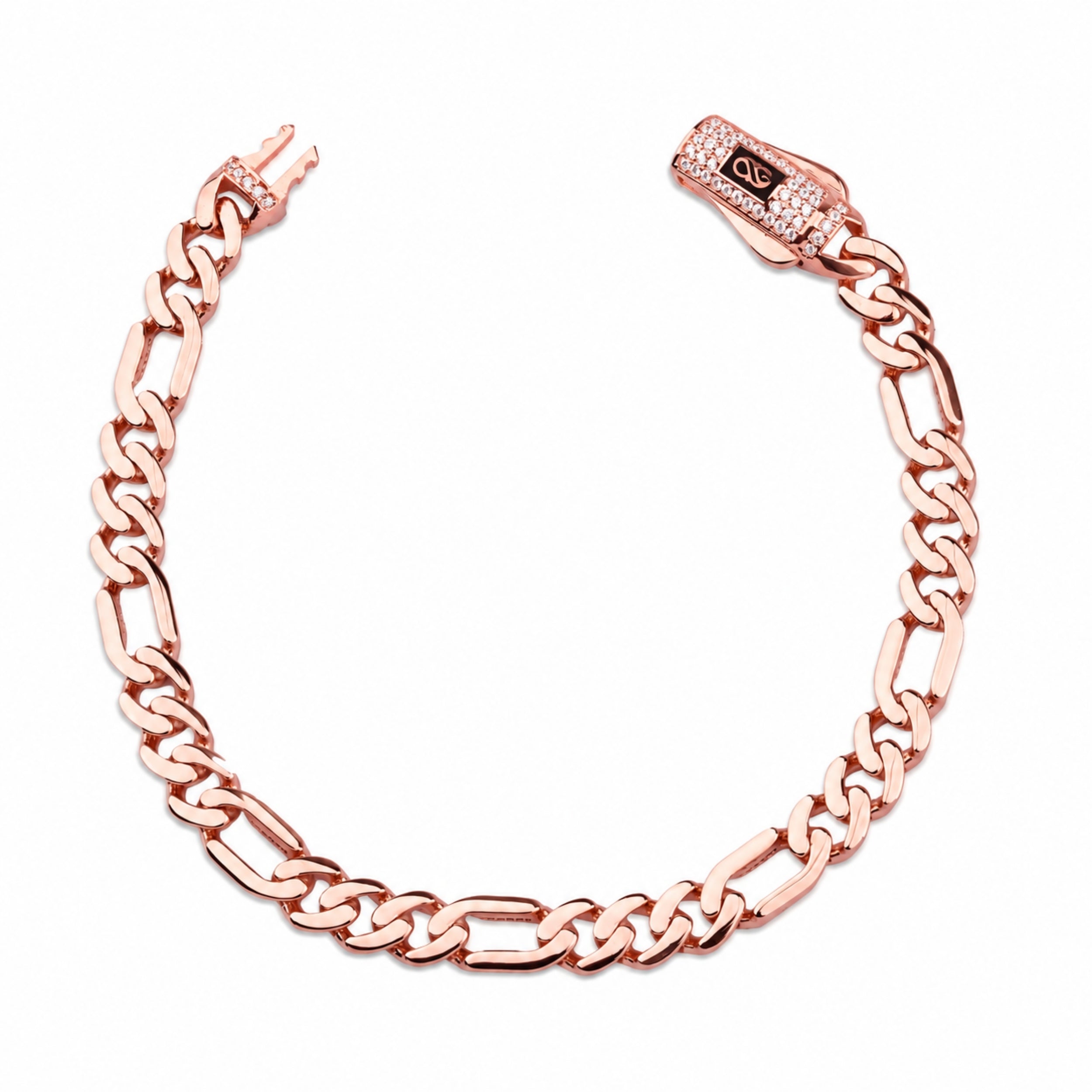 Men's Figaro Chain Bracelet 13 mm