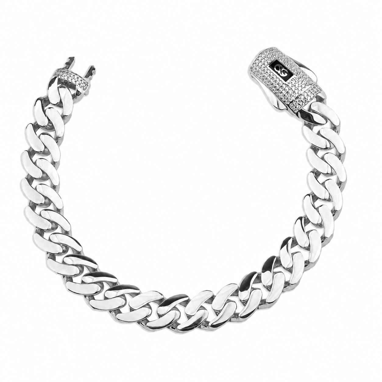 Men's Cuban Chain Bracelet 11 mm